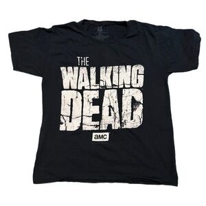 Black The Walking Dead Short Sleeve Tee